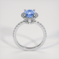 2.24 Ct. Blue Sapphire Ring, Platinum 950 3
