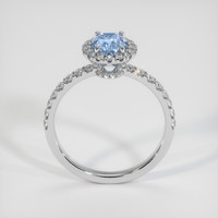 0.95 Ct. Sapphire Ring, Platinum 950 3