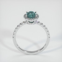0.73 Ct. Sapphire Ring, Platinum 950 3