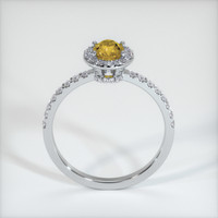 0.68 Ct. Sapphire Ring, Platinum 950 3