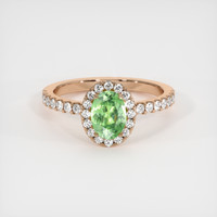 0.90 Ct. Gemstone Ring, 14K Rose Gold 1