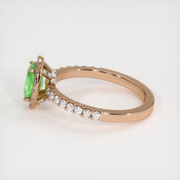 0.90 Ct. Gemstone Ring, 14K Rose Gold 4