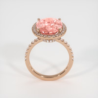 9.05 Ct. Sapphire Ring, 14K Rose Gold 3