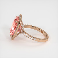 9.05 Ct. Sapphire Ring, 14K Rose Gold 4
