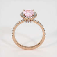 3.05 Ct. Sapphire Ring, 14K Rose Gold 3