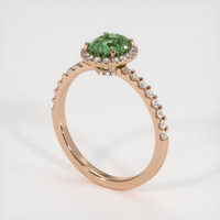 1.82 Ct. Sapphire Ring, 14K Rose Gold 2