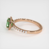 1.82 Ct. Sapphire Ring, 14K Rose Gold 4