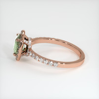 1.10 Ct. Sapphire Ring, 14K Rose Gold 4