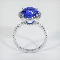 6.50 Ct. Sapphire Ring, 14K White Gold 3