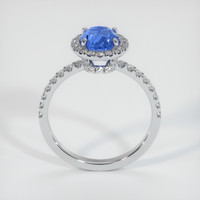 1.63 Ct. Sapphire Ring, 14K White Gold 3