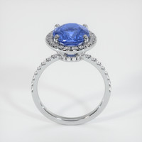 4.05 Ct. Sapphire Ring, 14K White Gold 3