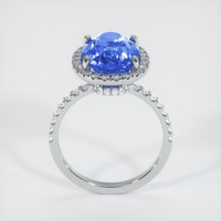 5.90 Ct. Sapphire Ring, 14K White Gold 3