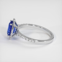 2.31 Ct. Sapphire Ring, 14K White Gold 4