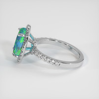 1.98 Ct. Gemstone Ring, 14K White Gold 4