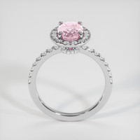1.75 Ct. Pink Sapphire Ring, 14K White Gold 3