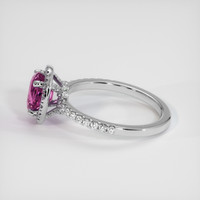 1.67 Ct. Gemstone Ring, 18K White Gold 4