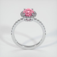 2.09 Ct. Sapphire Ring, 18K White Gold 3