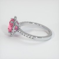 2.09 Ct. Sapphire Ring, 18K White Gold 4