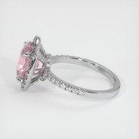 3.61 Ct. Sapphire Ring, 18K White Gold 4