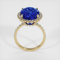 12.55 Ct. Sapphire Ring, 14K Yellow Gold 3