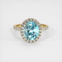 4.81 Ct. Gemstone Ring, 14K Yellow Gold 1