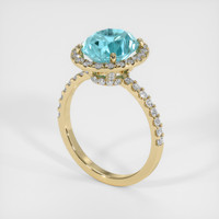 4.81 Ct. Gemstone Ring, 14K Yellow Gold 2