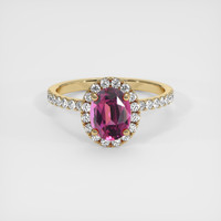 1.41 Ct. Gemstone Ring, 14K Yellow Gold 1