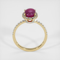 2.61 Ct. Ruby Ring, 14K Yellow Gold 3