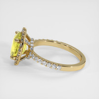 3.06 Ct. Sapphire Ring, 14K Yellow Gold 4