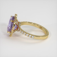 4.53 Ct. Sapphire Ring, 14K Yellow Gold 4