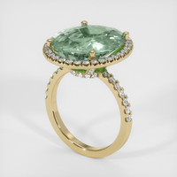 11.37 Ct. Sapphire Ring, 14K Yellow Gold 2