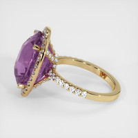 13.78 Ct. Sapphire Ring, 14K Yellow Gold 4