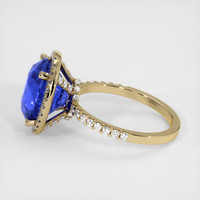 6.50 Ct. Sapphire Ring, 18K Yellow Gold 4