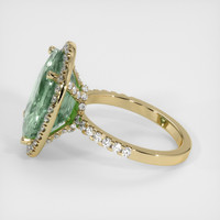 11.37 Ct. Sapphire Ring, 18K Yellow Gold 4