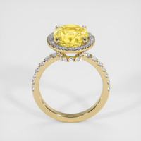 5.04 Ct. Sapphire Ring, 18K Yellow Gold 3
