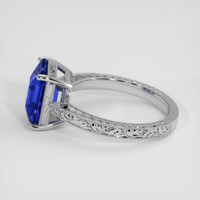 5.06 Ct. Blue Sapphire Ring, Platinum 950 4