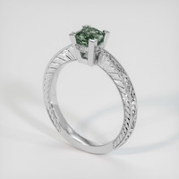 1.22 Ct. Sapphire Ring, Platinum 950 2