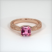 1.22 Ct. Sapphire Ring, 14K Rose Gold 1