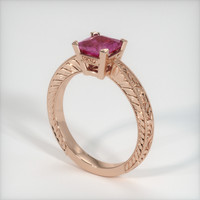 1.22 Ct. Sapphire Ring, 14K Rose Gold 2
