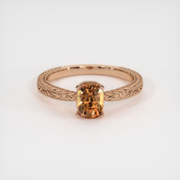 1.36 Ct. Sapphire Ring, 14K Rose Gold 1