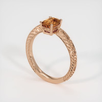 1.36 Ct. Sapphire Ring, 14K Rose Gold 2