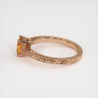 1.36 Ct. Sapphire Ring, 14K Rose Gold 4