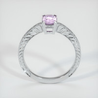1.11 Ct. Purplish Pink Sapphire Ring, 14K White Gold 3