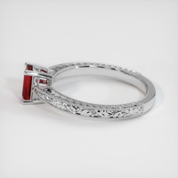 Ruby Ring 0.75 Ct., 14K White Gold Preview