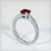 Ruby Ring 0.92 Ct. 14K White Gold Preview