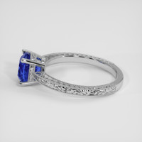 1.79 Ct. Blue Sapphire Ring, 14K White Gold 4