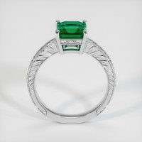 2.07 Ct. Emerald Ring, 18K White Gold 3