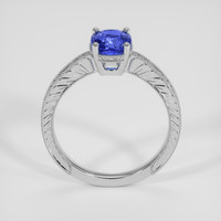 1.53 Ct. Blue Sapphire Ring, 18K White Gold 3
