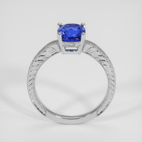 1.79 Ct. Blue Sapphire Ring, 18K White Gold 3