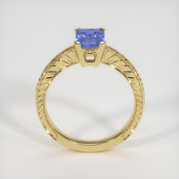 0.95 Ct. Blue Sapphire Ring, 10K Yellow Gold 3